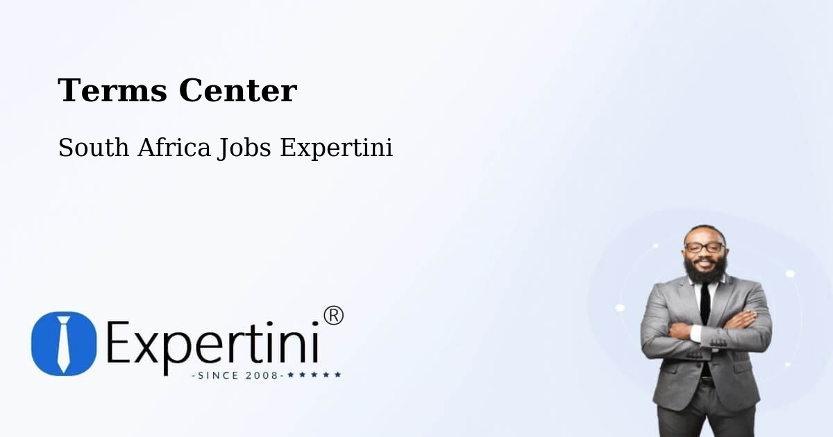 Terms of Service – Mthatha - South Africa Jobs Expertini